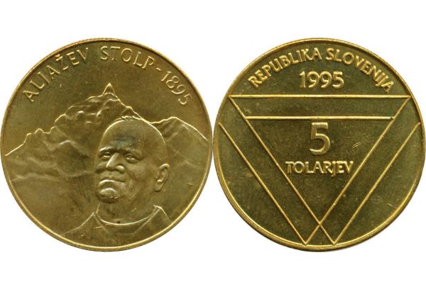 Slovenia 5 Tolar 1995 BU