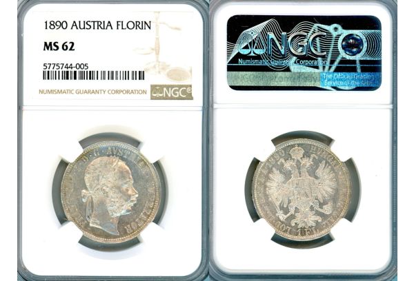  1 Florin / Gulden 1890 Franz Joseph 