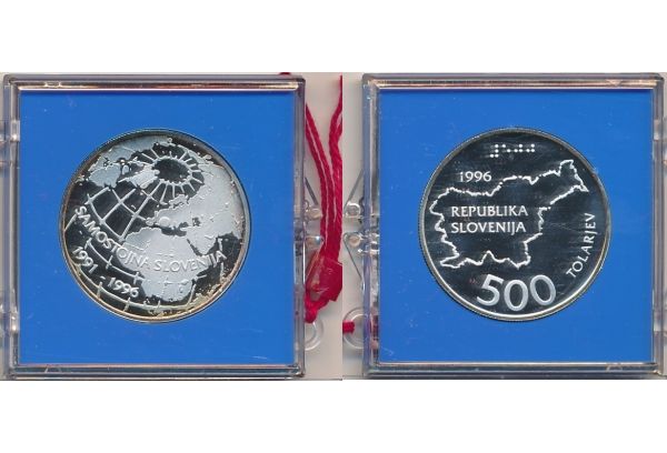 500 Tolar  5th Anniversary