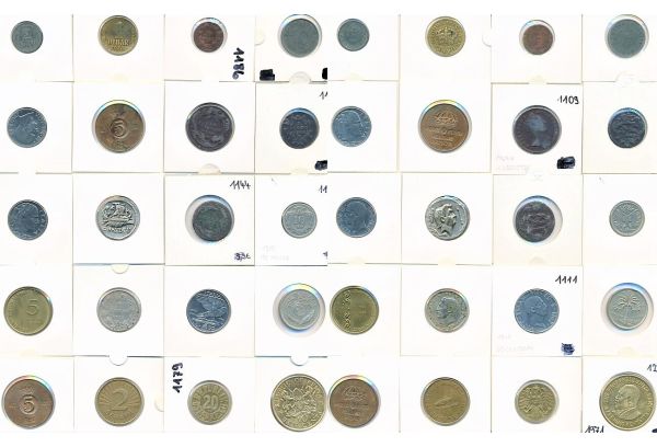20 Coins from various parts