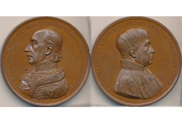  Medal 1846 Archduke Joseph palatin Hungary 50.anniversary