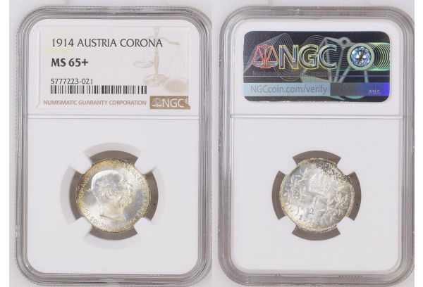 1 Corona 1914 Franz Joseph I 