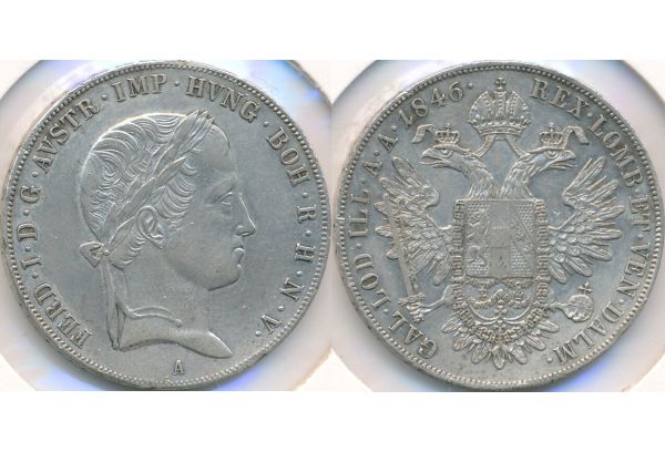 Taler 1846 A Ferdinand I