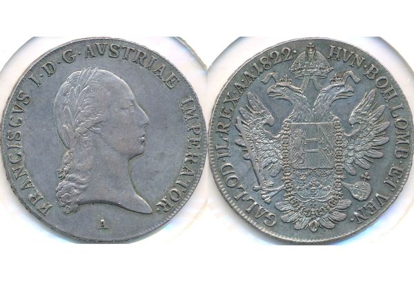 Taler 1822 A