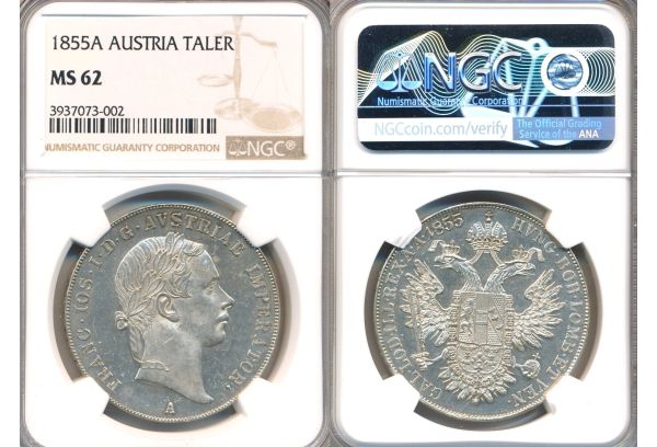 Taler 1855 Austria