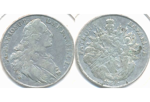 Taler Bavaria 1768