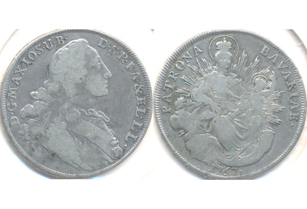   Taler Bavaria 1767