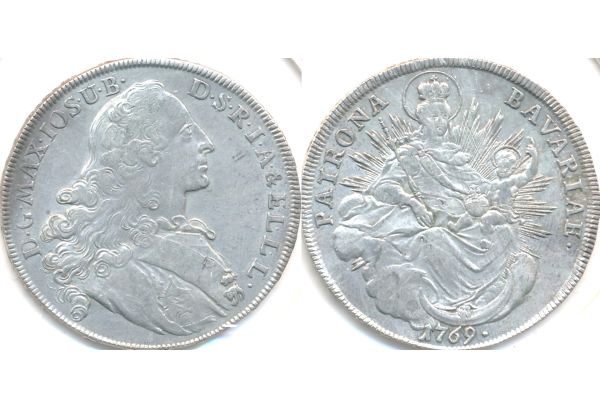 Taler Bavaria 1769