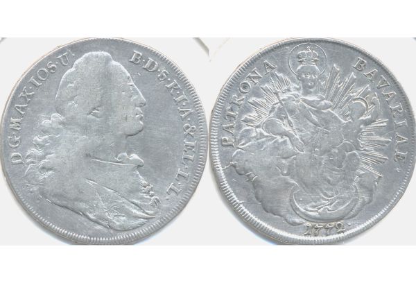 Taler Bavarska 1772