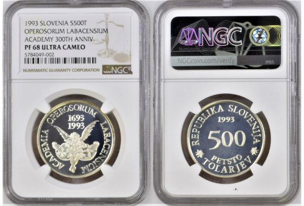  500 Tolar 1993  Academia