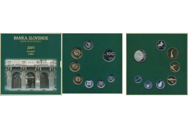 Set Slovenia 2001 PROOF