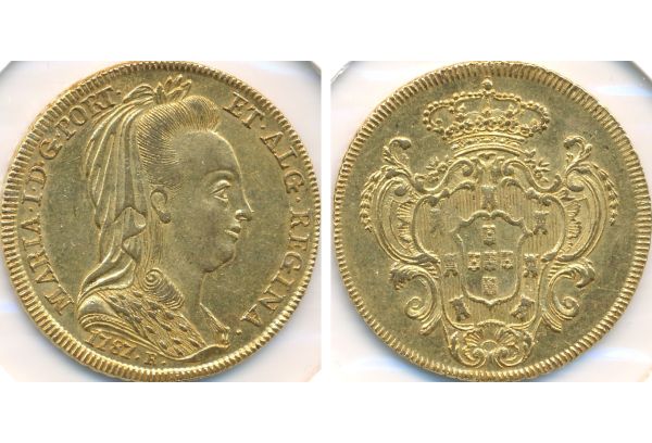 6400 Reis 1787 R Brazil
