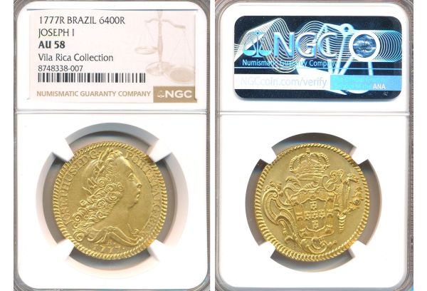 6400 Reis Brazil 1777 R 