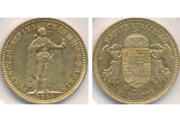 Hungary 10 Korona 1904