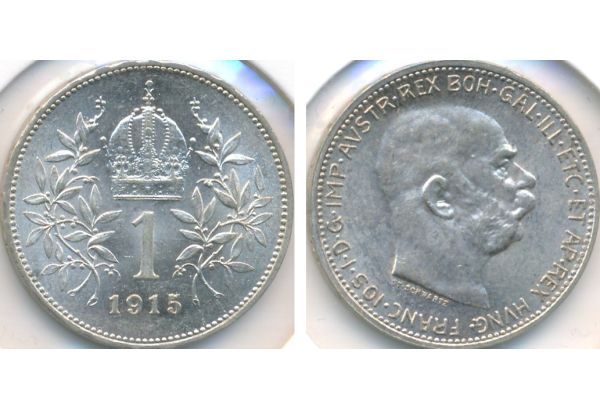 1 Corona 1915 BUNC