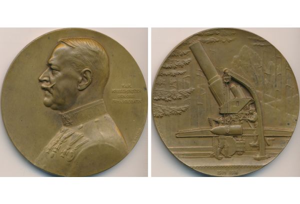Medal The Alexander Krobatin and Big Bertha 