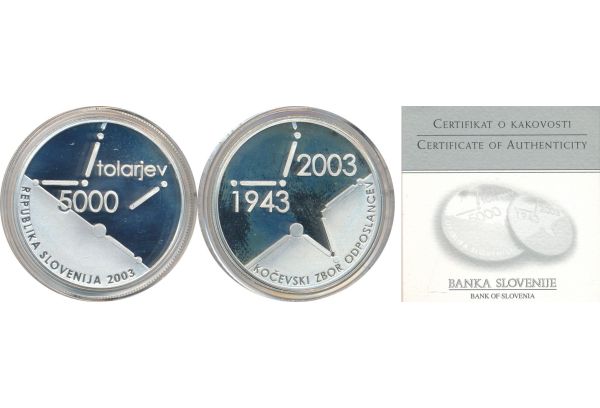 5000 Tolar 2004 Kocevje